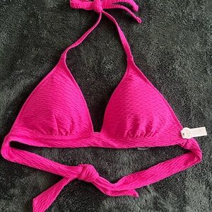 Vibrant Pink Bikini Top